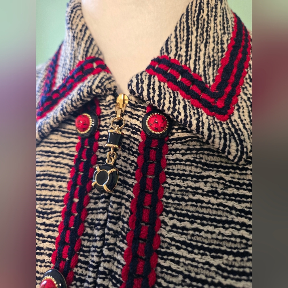 St.John Knit Jacket Set Up - Picture 3 of 15